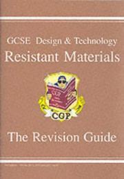 Cover of: GCSE Design and Technology Resistant Materials (Design & Technology Revision)