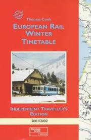 Cover of: Thomas Cook European Rail Timetable (Independent Traveller's Guides)