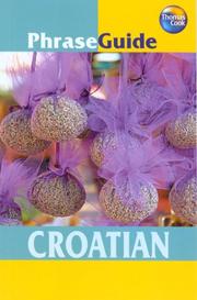 Cover of: PhraseGuide Croatian by Thomas Cook Publishing