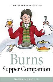 Burns Supper Companion by Nancy Marshall
