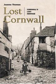 Lost Cornwall by Joanna Thomas