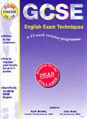 Cover of: GCSE English (GCSE English 14-16)