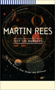 Cover of: Just Six Numbers by Martin J. Rees