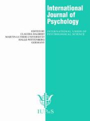 Cover of: International Practices in the Teaching of Psychology