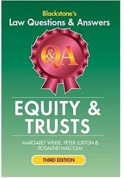 Cover of: Equity & Trusts by Margaret Wilkie, Rosalind Malcolm, Peter Luxton