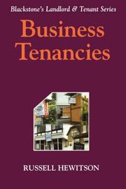 Cover of: Business Tenancies (Landlord & Tenant)