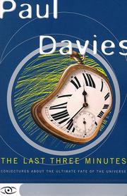 Cover of: The Last Three Minutes by Paul Davies
