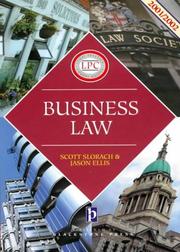 Cover of: Business Law (Legal Practice Course Guides)