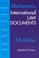 Cover of: International Law Documents