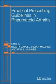 Cover of: Practical Prescribing Guidelines for Rheumatoid Arthritis