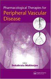 Cover of: Pharmacological Therapies for Peripheral Vascular Disease