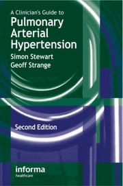 Cover of: A Clinician's Guide to Pulmonary Arterial Hypertension: Pocketbook, Second Edition