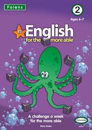 Cover of: English for the More Able