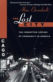 Cover of: The Lost City by Alan Ehrenhalt