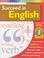 Cover of: Succeed in English