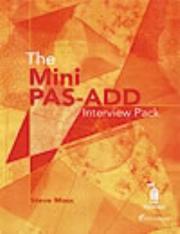 Cover of: The Mini Pass-add Interview Pack
