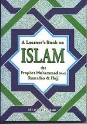 Cover of: Learner's Book on Islam: Prophet Muhammad, Ramadan and Hajj