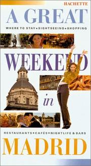 Cover of: A Great Weekend in Madrid (Great Weekend Series)