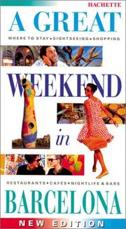 Cover of: A Great Weekend in Barcelona by Hachette