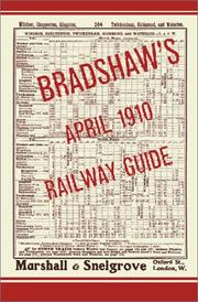 Cover of: Bradshaw's April 1910 Railway Guide by George Bradshaw, Phoenix Press, Phoenix Press