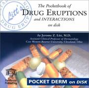 Cover of: The Pocketbook of Drug Eruptions and Interactions on Disk by Jerome Z. Litt