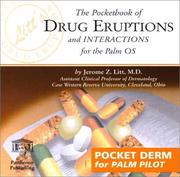 Cover of: The Pocketbook of Drug Eruptions and Interactions for Palm Pilot (or Palm OS)