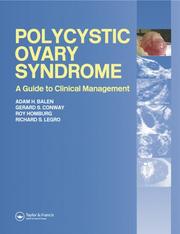 Cover of: Polycystic Ovary Syndrome by Adam Balen, Gerard S. Conway, Roy Homburg, Richard S. Legro