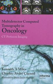 Cover of: Multi-Detector Computed Tomography in Oncology: CT Perfusion Imaging