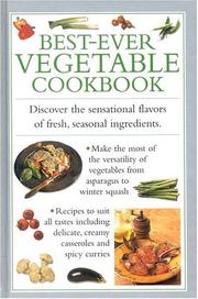 Cover of: Best-Ever Vegetable Cookbook (Cook's Essentials)