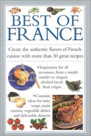 Cover of: Best of France (Cook's Essentials)