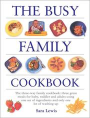 Cover of: The Busy Family Cookbook