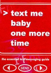 Cover of: Text Me Baby One More Time