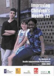 Cover of: Improving Children's Health