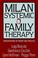 Cover of: Milan systemic family therapy