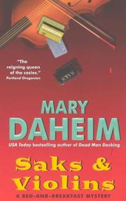 Cover of: Saks & Violins by Mary Daheim