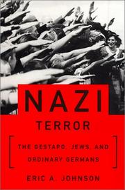 Cover of: Nazi terror by Eric A. Johnson