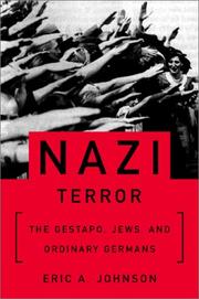 Cover of: Nazi Terror by Eric A. Johnson