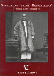 Selections from 'Bengaliana' (Postcolonial Writings) by Soshee Chunder Dutt