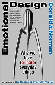 Cover of: Emotional Design by Donald A. Norman