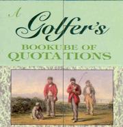 Cover of: Quotes: Golfer's Quotations Bookube