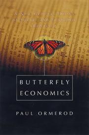 Cover of: Butterfly Economics: A New General Theory of Social and Economic Behavior
