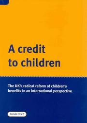 Cover of: A Credit to Children