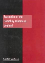 Cover of: Evaluation of the Homebuy Scheme in England