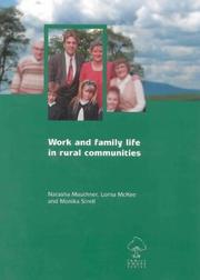 Cover of: Work And Family In Rural Communities (Family & Work)