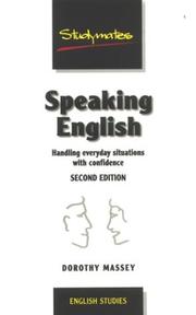 Cover of: Speaking English (Studymates) | Dorothy Massey