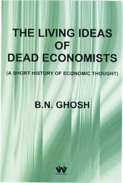 Cover of: The Living Ideas of Dead Economists