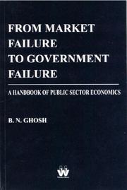 Cover of: From Market Failure to Government Failure