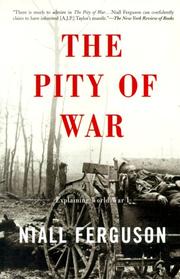 Cover of: The pity of war