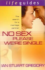 Cover of: No Sex Please, We're Single by Ian Gregory