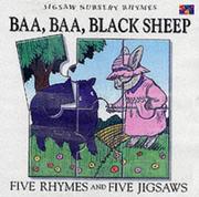 Cover of: Baa, Baa, Black Sheep (Jigsaw Nursery Rhymes) by 